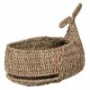 The Home Collection Whale Sea Grass Basket 1 The Home Collection Whale Sea Grass Basket