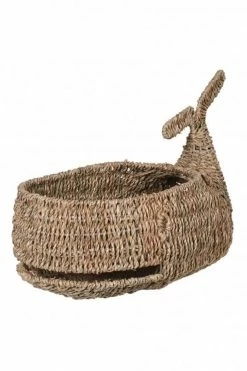 The Home Collection Whale Sea Grass Basket
