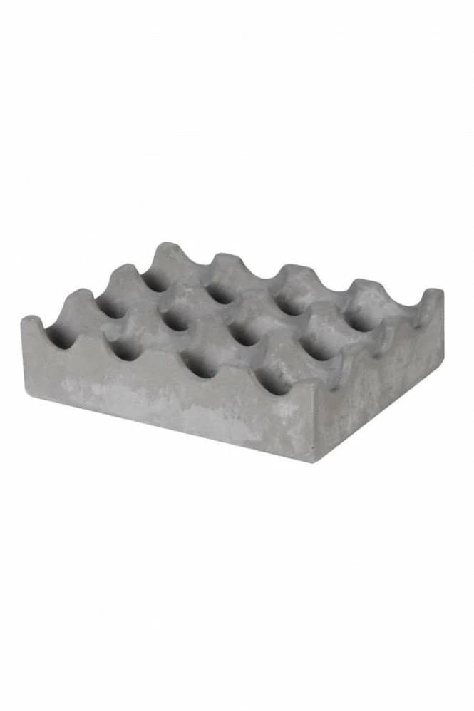 The Home Collection Concrete Egg Tray 3 The Home Collection Concrete Egg Tray